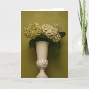 Hydrangea Vase Karte