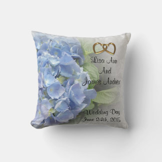 Hydrangea Wedding pillow Kissen