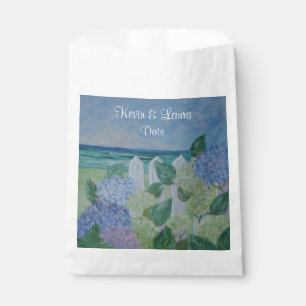 Hydrangeas am Strand Geschenktütchen