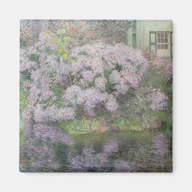 Hydrangeas am Ufer des Flusses Lys, 1898 (oi Magnet (Vorne)