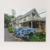 Hydrangeas an der Ecke - Martha's Vineyard