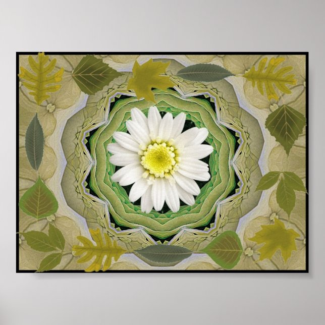 Hydrangeas Art Poster (Vorne)