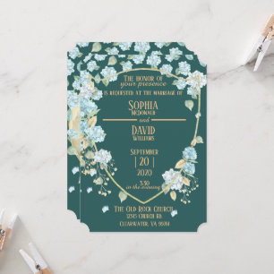 Hydrangeas bei Einladungen für Hochzeiten am Mondl