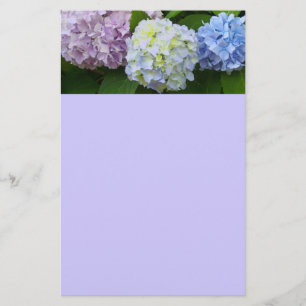 Hydrangeas Briefpapier