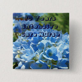 Hydrangeas für Intensiv-Pflegetasten Button