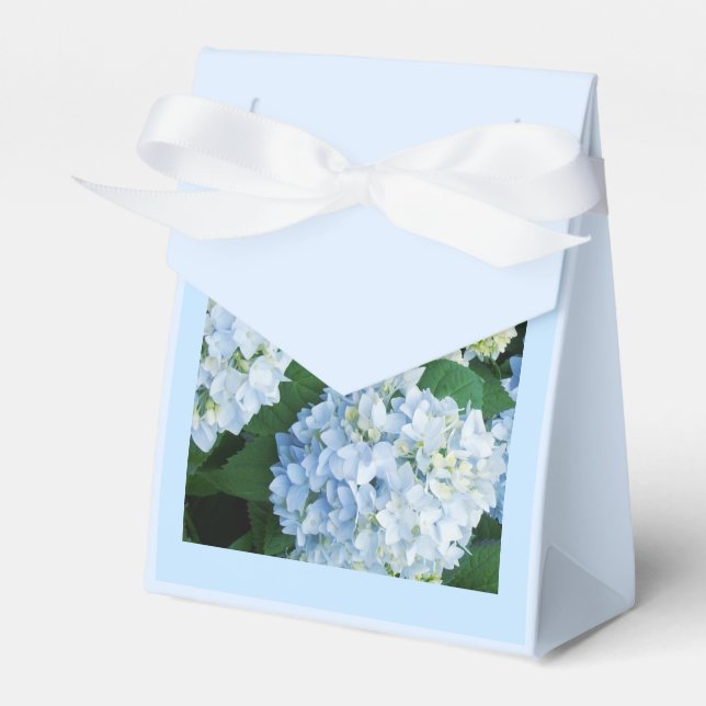 Hydrangeas-Gastgeschenk Hochzeit Geschenkschachtel (Vorderseite)