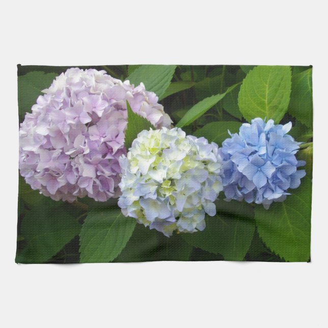 Hydrangeas Geschirrtuch (Horizontal)