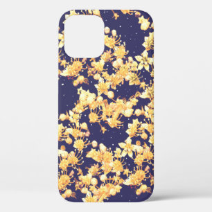 Hydrangeas Gold und Nacht Case-Mate iPhone Hülle