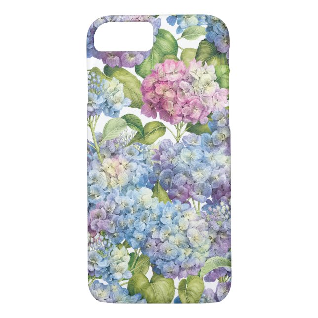 Hydrangeas in der Blüte Case-Mate iPhone Hülle (Rückseite)