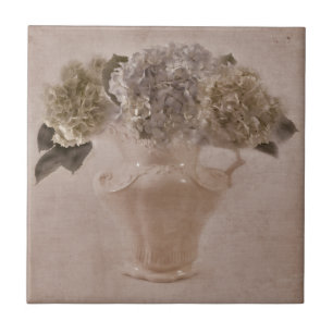 Hydrangeas in einer Vase Fliese