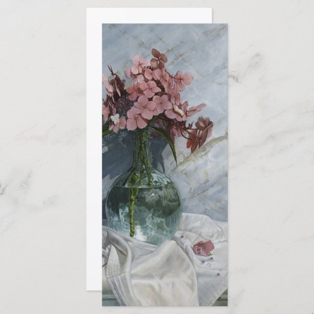 Hydrangeas in Sea Glass  (Vorne/Hinten)