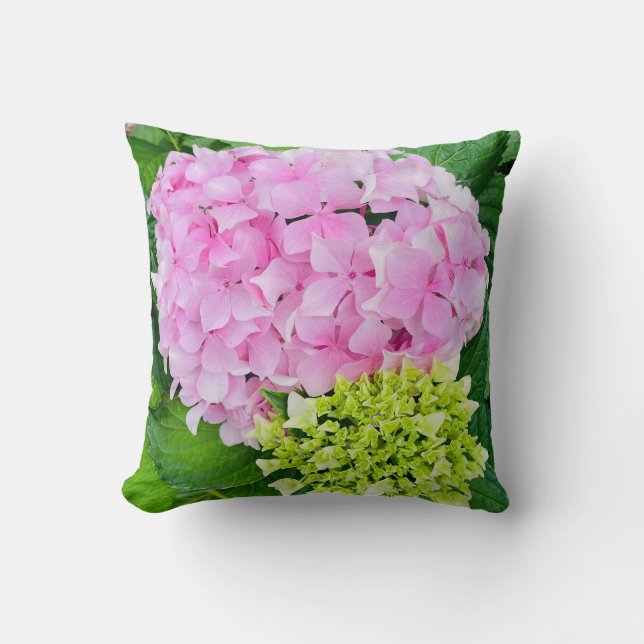 Hydrangeas Kissen (Vorderseite)