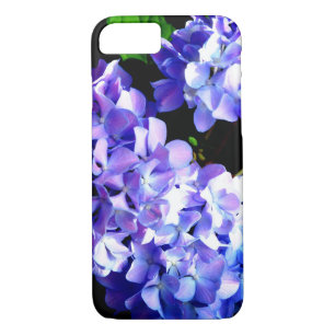 Hydrangeas, lila blauer Blume Case-Mate iPhone Hülle