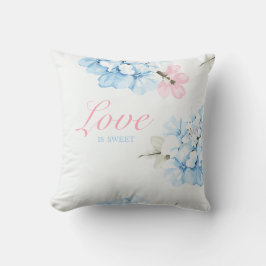 Hydrangeas Pastel Bloom Kissen