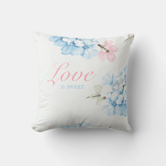 Hydrangeas Pastel Bloom Kissen