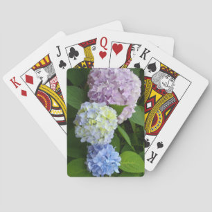Hydrangeas Spielkarten