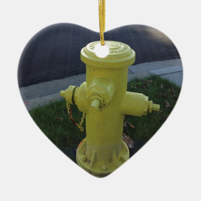 Hydrant Keramikornament (Vorne)