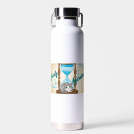 Hydratationsmotivation: Stündliche Wasserflasche Trinkflasche