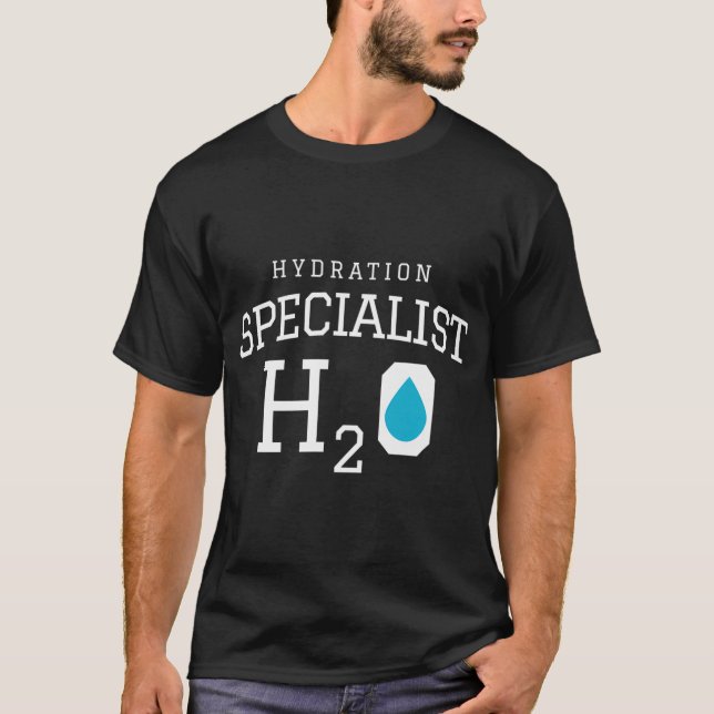 Hydratationsspezialist H20 T-Shirt (Vorderseite)