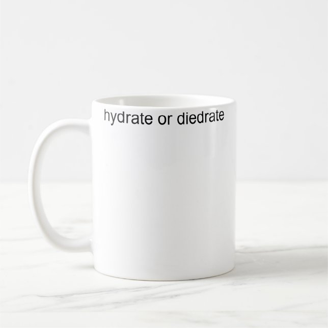 Hydrate Or Diedrate Kaffeetasse (Links)