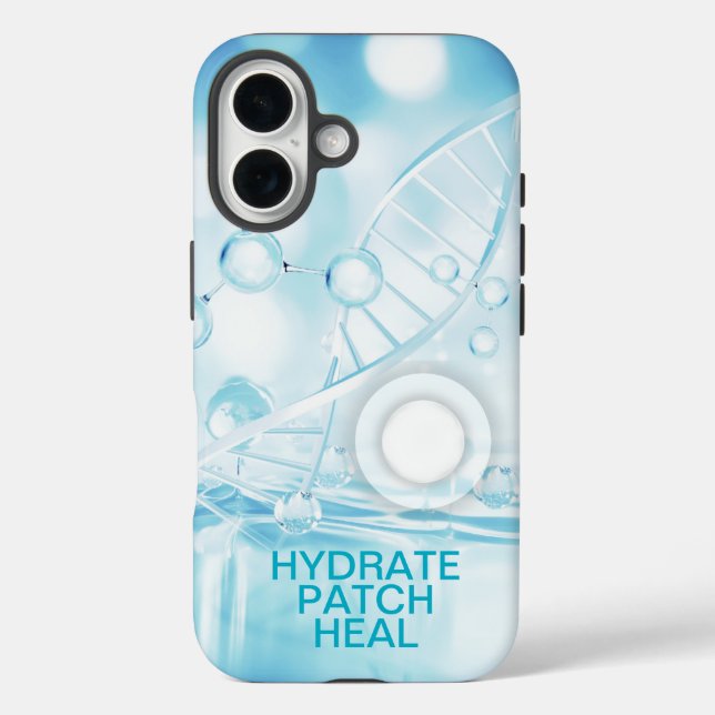 Hydrate Patch Heal iPhone 16 Fall Case-Mate iPhone Hülle (Rückseite)