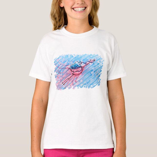 Hydrated Flamingo T-Shirt (Vorderseite)