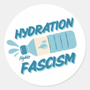 Hydration-Fashion-Sticker Runder Aufkleber
