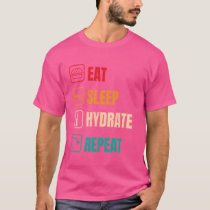 Hydration-Spezialist Team Manager Hydrated Footbal T-Shirt