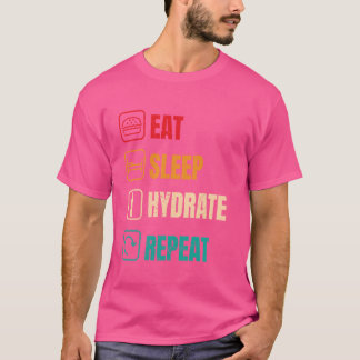 Hydration-Spezialist Team Manager Hydrated Footbal T-Shirt