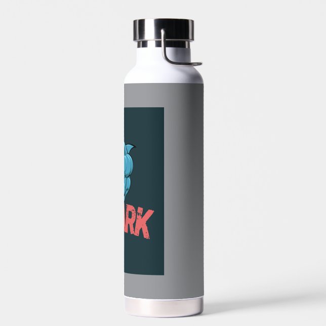 "Hydration Vibes – Custom Reusable Water Bottle" Trinkflasche (Links)