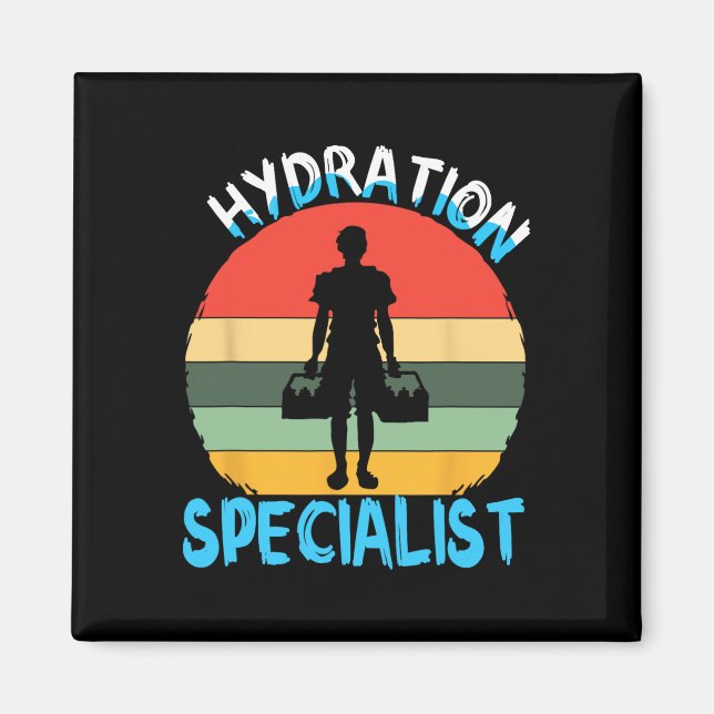 Hydrations-Spezialist Team-Manager Fußball Hydrate Magnet (Vorne)