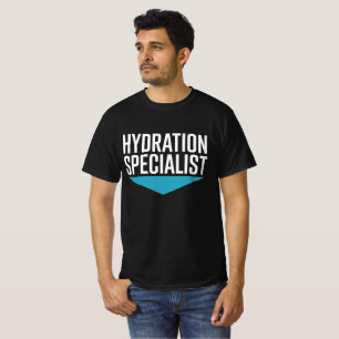 Hydrationsspezialist Hydrated Homie H2O Wasser Mem T-Shirt