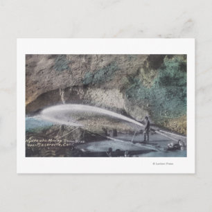 Hydraulische BergbauszenePlacerville, CA Postkarte