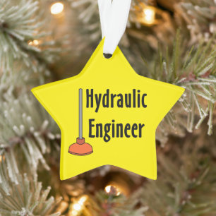 Hydraulische Toilettenspülung Ornament