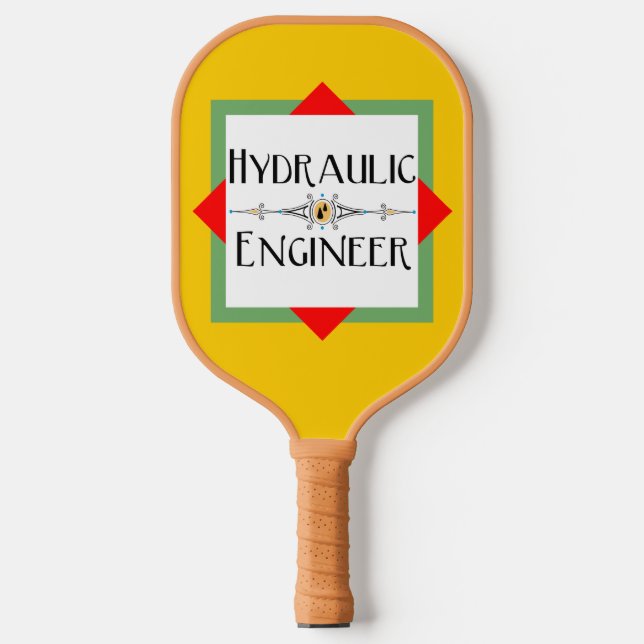 Hydraulischer Engineerblock Pickleball Schläger (Vorderseite)