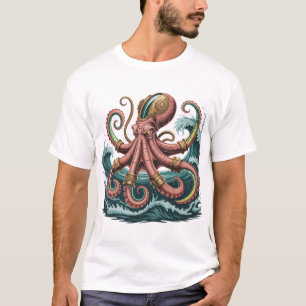 Hydro-Punk-Tentakel-T-Shirt T-Shirt