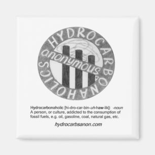 Hydrocarbonaholics anonymer Magnet