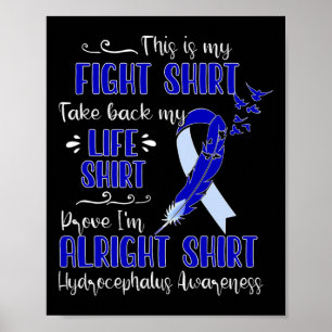 Hydrocephalus Awareness My Fight Poster