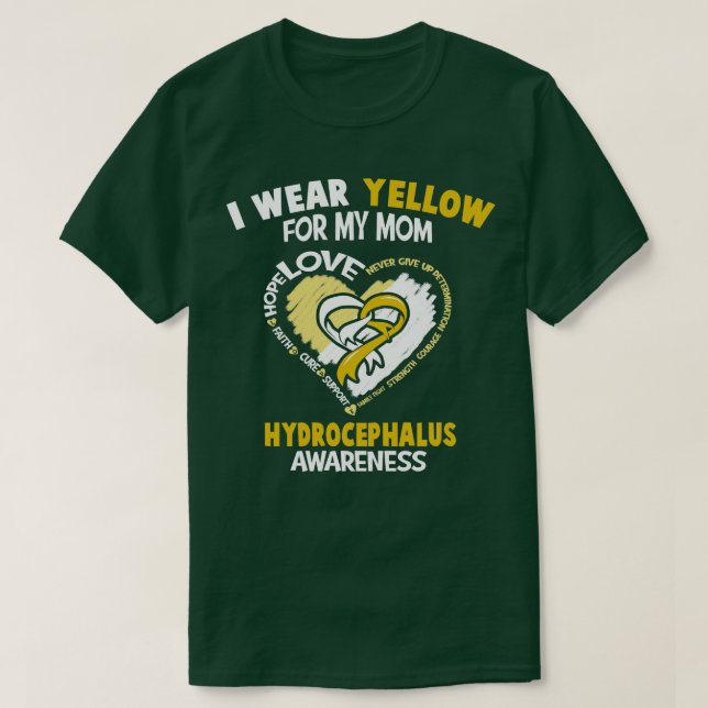 Hydrocephalus-Bewusstsein, das ich für meine Mama  T-Shirt (Design vorne)