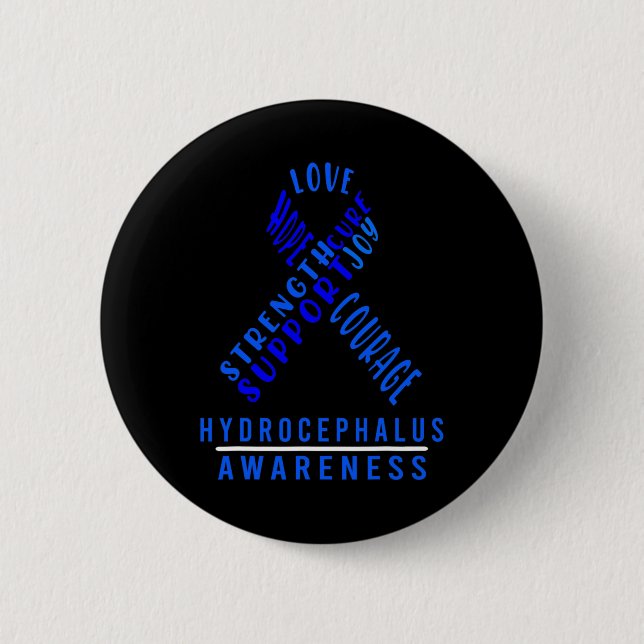 Hydrocephalus Survivor Button (Vorderseite)