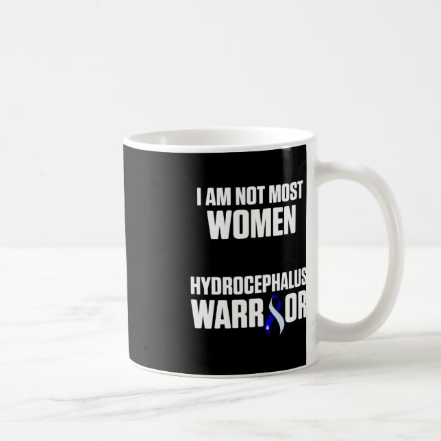 Hydrocephalus Survivor Die meisten Frauen Sensibil Kaffeetasse (Rechts)