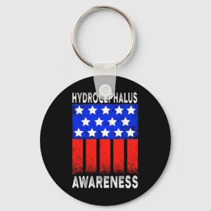 Hydrocephalus Survivor Disease Sensibilisierungsdi Schlüsselanhänger
