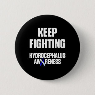 Hydrocephalus Survivor Kämpfer für den Sensibilisi Button