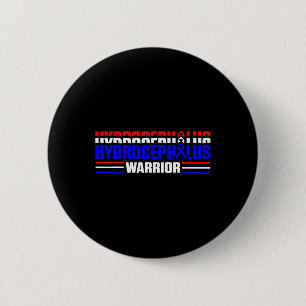 Hydrocephalus Survivor Kampffähigkeitskrieger 1 Button