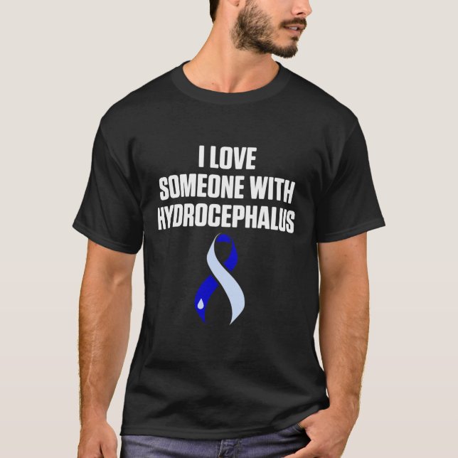 Hydrocephalus Survivor Liebe Sensibilisierungsdien T-Shirt (Vorderseite)