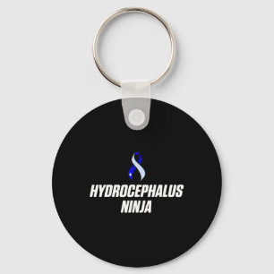 Hydrocephalus Survivor Ninja Sensibilisierungswarr Schlüsselanhänger