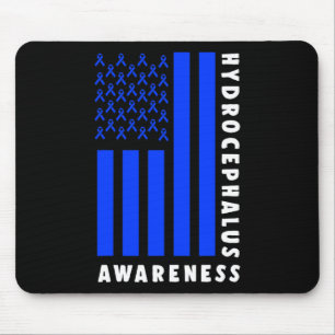 Hydrocephalus Survivor signalisiert Sensibilisieru Mousepad