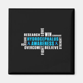 Hydrocephalus Survivor Treatment Awareness Warrier Magnet
