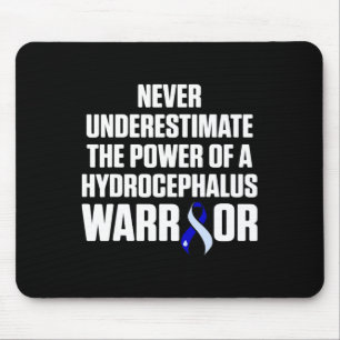Hydrocephalus Survivor Unterschätzung des Krieges Mousepad