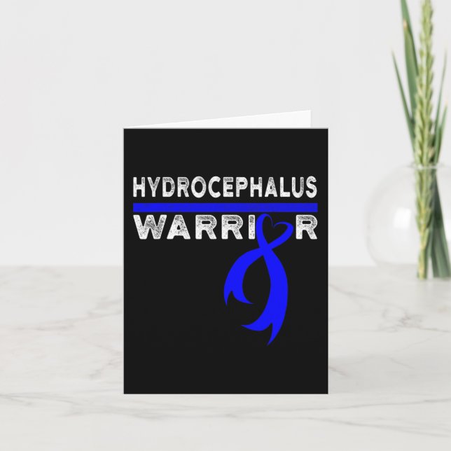 Hydrocephalus Survivor Warrior 1 Karte (Vorderseite)